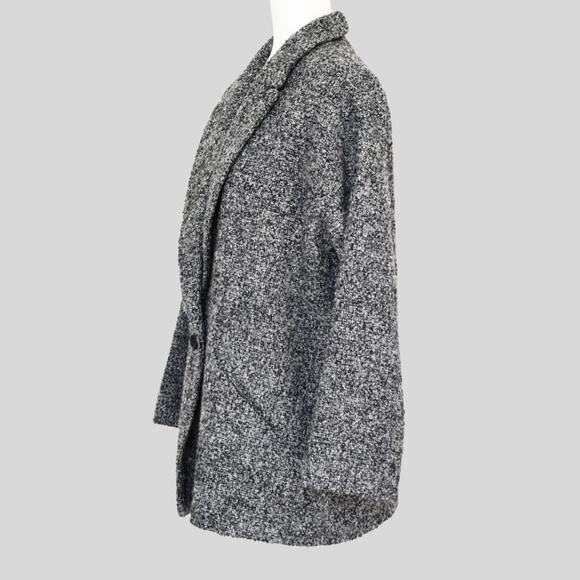 GAP Women's Single Button Boucle Blazer/Coat Size M - Picture 3 of 9